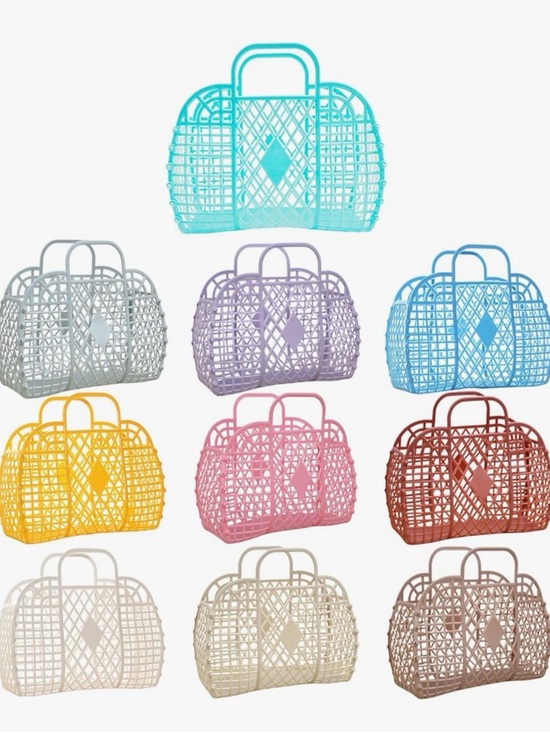 Handbags - Woven Lattice Handbag in Multiple Colors